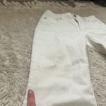 CAbi Jean Sz 4 White Cinch Skinny Denim Photo 6