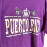 Vintage single stitch purple Puerto Rico tee Size XL Photo 1