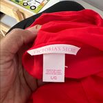 Victoria's Secret  Elegant Lightweight Red Lace Trim Chemise Slip Size L Photo 12