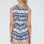MINKPINK MADE Resort Indigo Sunset Playsuit NWT S Photo 1