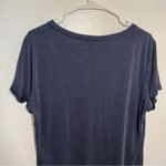 Hayden Los Angeles V-Neck T-Shirt Blue Gray Photo 7