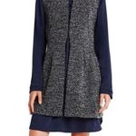 BCBGeneration Sleeveless Boucle Cardigan Sweater Coat Gray S Photo 1
