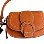 Rachel Zoe Crossbody Belt Bag Brown Adjustable Strap Vegan Leather Purse New With Tags Photo 0