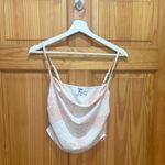 Princess Polly  Size 8 Pink Tie Dye Tank Top. Photo 1