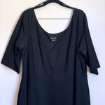 City Chic NWT Cute Girl Elbow Sleeve Dress in Black Photo 3