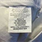 Lee  Total Freedom Size 10M Bermuda MidRise Fit White Short with Belt Loops Photo 11