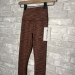 Athleta Transcend Textured 7/8 Tight NWT Size XXS (Nova Dye Brown) Photo 1