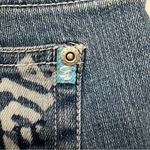 South Pole Y2K Cropped Embellished Patched Graffiti Denim Capri Jeans Grunge Blue Size undefined Photo 13