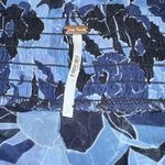 Free People  Dark‎ Combo Technicolor Bubble Top Smocked Size Small Photo 4