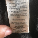 We The Free mixed media black/white striped sweater w/lace inserts, size medium Photo 7