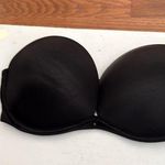 PINK - Victoria's Secret  Black Strapless Bra Intimates Photo 0