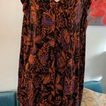 Free People  Hello Lover Tunic Top Womens Size XS Black Floral Long Sleeve Photo 1