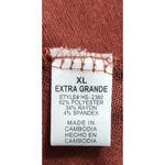 Zenana Outfitters XL Knit Tunic Dress Rust Red Casual Comfy Photo 3