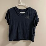 Hurley Women's Adventure Club Short Sleeve Cropped Crew Shirt Photo 0