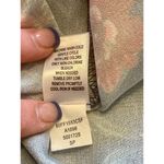 Living Doll Maxi Dress Boho Tiered Multi Florals Crochet Trim L Flowy Photo 7