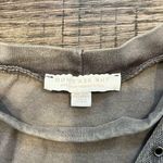 “Wake Me Up When It’s The Weekend” Tee with Tie Up Neckline One Size Gray Size undefined Photo 1