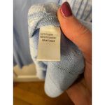 Misook  Women's Blue Knit Pleated Midi Dress Size M Mother of the Bride Formal Photo 4