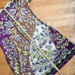 Donna Morgan Abstract, Colorful, Neon, 3/4 Sleeve Dress, Size 16 Photo 11