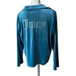 Juicy Couture Velour Button Down Sleep Shirt Photo 5