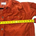 Pilcro Anthropologie Duster Shacket Size Small Rust Corduroy Boho Designer Photo 12