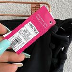 Xhilaration NWT Side Tie Black High Waist Bikini Bottoms Swim Separates 16W Photo 3