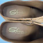 sbicca  Morrow Whiskey Grambling Tan Suede Leather Pointed Toe Mules Shoes Size 6 Photo 9