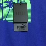 Fenty X Puma Crop Fitness Tank Top Sz S Blue Photo 4