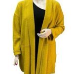 Jones New York JNY Chartreuse Green Wool Blend Open Front Coat Size 1X Photo 0