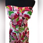 Floral Strapless Mini Dress Photo 2