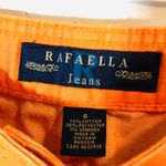 Rafaella  Jeans Orange Long Bermuda Shorts Size 6 Photo 1