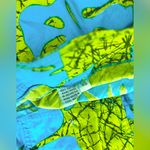 MAUI MERMAID Women’s Tropical Neon Beach Skirt Blue Size XS Photo 4