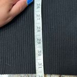 Wilfred Aritzia Free Knit Cut Out Mini Ribbed Dress Black Knit Women’s Small Photo 6