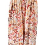 Abercrombie & Fitch Abercrombie Ruched Strapless Floral Midi Emerson Dress Photo 3