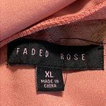 FADED ROSE size XL pink lace bodysuit front opening concert wear boudoir shoot Photo 1