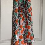Printed village scarf Nordstrom Orange Photo 1