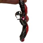 New red and pink fashion flower brooch or pin Photo 4