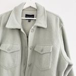 Hilary Radley Green Oversized Utility Shacket Top Winter Casual Outdoors Size XL Photo 2