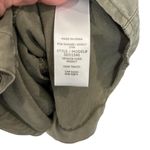 Splendid  Women’s Wilder Tencel Sleeveless Button Down Dress Olive Green Size XS Photo 6