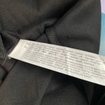 ZARA  Lapel Collared Ribbed‎ Dress in Black Size Small Photo 5