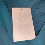 Deletta NWT  Green Gathered V Neck Sleeveless Blouse Photo 6