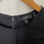 Theory  black silk layering tank top M office siren career business casual M Photo 1