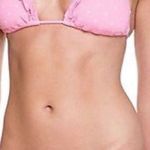 Lilly Pulitzer  Sandi String Pretty Pink Polka Dot Bikini Top Size XS Photo 0