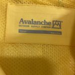 Avalanche Outdoor Supply Company Yellow Hooded Rain Jacket Women's Small Photo 4