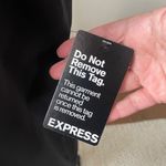 EXPRESS NWT Black Button Front Shirt Shift Dress L Photo 4