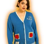 Disney Beauty and the Beast Princess Belle Roses Crochet Cardigan Photo 0