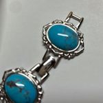 Jacqueline Kennedy Camrose and Kross JBK Faux turquoise link bracelet vintage Blue Photo 2