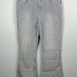 frame denim Frame Le Crop mini boot pinstripe denim pants size 32 Photo 0