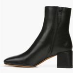 Vince NWOB Kaye Block Heel Bootie Black Leather 10 Photo 9