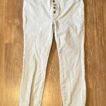 Anthropologie Cream High Rise Jeans size 30. Never worn Photo 0