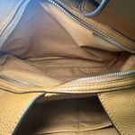 Coach Edie 31 Pebbled Leather Shoulder Bag Chain Strap Caramel NWT 36855 Photo 10